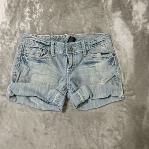 Vanity Blue Jean Shorts